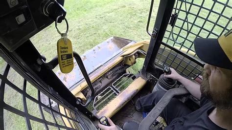 cat skid steer model 216 joystick controls|operator cabin joystick handle control.